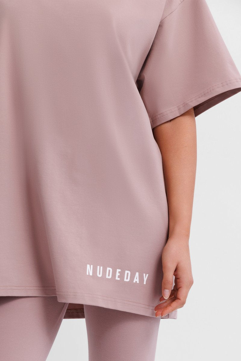 Boyfriend Tee - Mink
