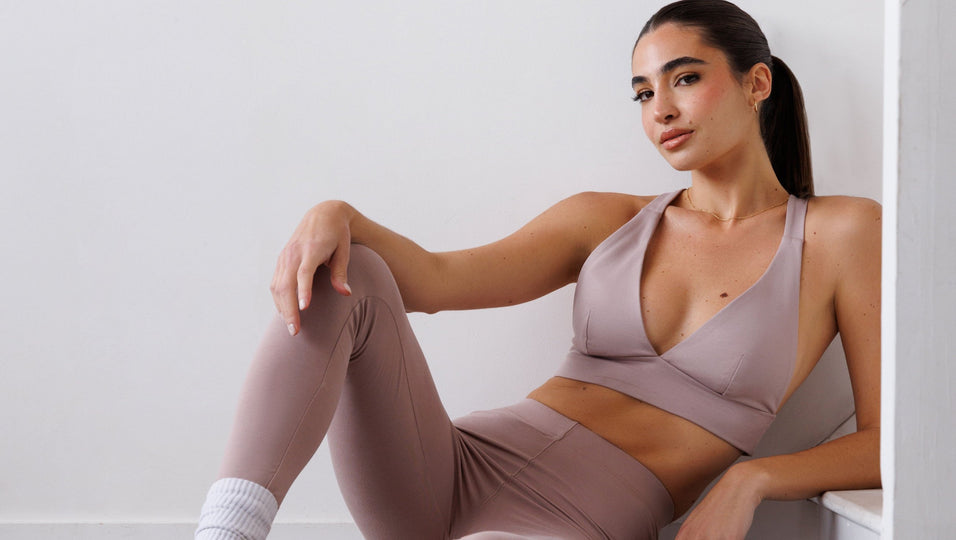 Model wearing NUDE DAY women's clothing